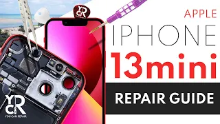 IPHONE 13 MINI REPAIR GUIDE / TEARDOWN | HOW TO REPAIR THE APPLE IPHONE 13 MINI ? | YCR