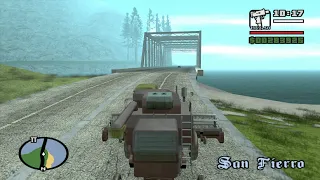 GTA San Andreas - Body Harvest with a Combine Harvester - Badlands Mission 4