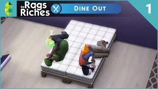 The Sims 4 Dine Out - Rags to Riches - Part 1
