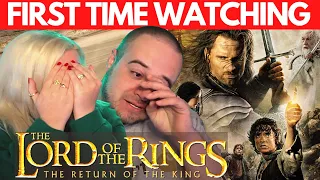 Sobbing to THE LORD OF THE RINGS: THE RETURN OF THE KING | First Time Watching