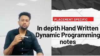 Dynamic Programming For Placements