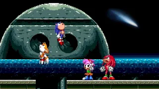 Sonic and his Friends Travel to a New Timeline