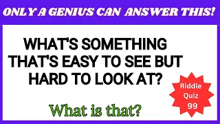 Are You A Genius? 10 Tricky Riddles To Test Your IQ! Quiz 99