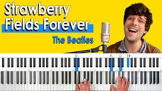 Strawberry Fields Forever PIANO CHORD TUTORIAL