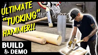 How To Make A Tucking Hammer For Shrinking Sheet Metal!!