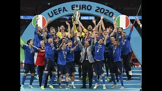 Italia Campione d'Europa - premiazione