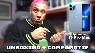 UNBOXING IPHONE 13 PRO MAX !! + COMPARATIF 11 PRO MAX vs 12 PRO MAX vs 13 PRO MAX