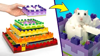 Un laberinto de lego de 5 niveles para tu hámste! 🐹🎁