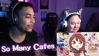 I went to 12 MORE Anime Cafes! | Emirichu Reaction!!