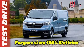 NEW RENAULT TRAFIC VAN E-TECH ELECTRIC 2024 - FIRST TEST DRIVE