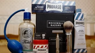 Моё комфортное бритьё - Rockwell razors 6s обзор, PRORASO, MUEHLE & Floïd Blue | Бритье с HomeLike