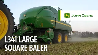 First Impression of the L341 Large Square Baler | John Deere