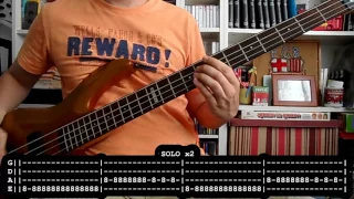 MISFITS - I turned into a martian (bass cover w /Tabs)