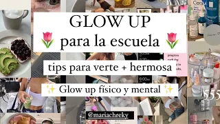 CÓMO VERTE HERMOSA EN EL COLEGIO/UNIVERSIDAD SIN ESFUERZO (glow up físico y mental) 🩷