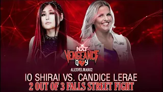Candice LeRae vs. Io Shirai - 2 out of 3 falls Street Fight: NXT VENGEANCE EP. 298