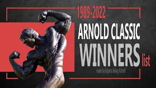 All Arnold Classic winners  1989-2022