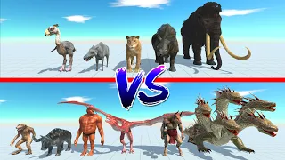 New Update Prehistoric Mammals VS Fantasy - Animal Revolt Battle Simulator