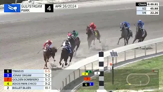 Gulfstream Park Carrera 4 - 26 de Abril 2024