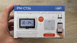 Termostat inteligent wifi PNI CT36 - REVIEW si Instalare