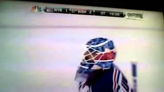 Ribero goal in OT game 5 vs Rangers, 2013 Stanley Cup playoffs Round 1