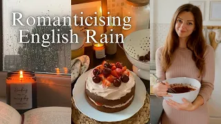 How To Romanticise Rainy Weather? | Cosy book shopping, baking & cooking, Autumn slow living UK vlog