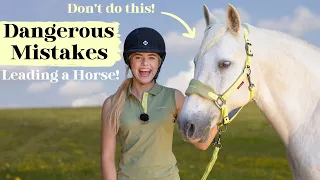 The Dangerous Mistakes to Avoid When Leading a Horse!  | This Esme ad