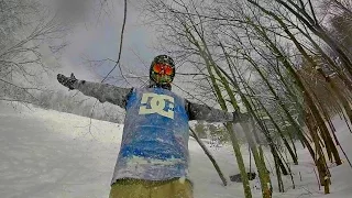 Pow Days 2015 Backcountry Snowboarding