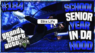 GTA 5 SCHOOL SENIOR YEAR IN DA HOOD 184 "POOKIE BIKE LIFE 🛵*HE GOT HIT*" (GTA 5 ROLEPLAY)