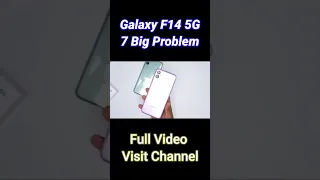 Big Problem of samsung galaxy f14