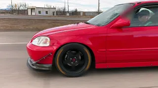 BM3 F80 M3 Vs 500+HP Turbo Honda Civic - Great Run!! Check it Out!!