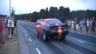 Chevy camaro burnout streetrace