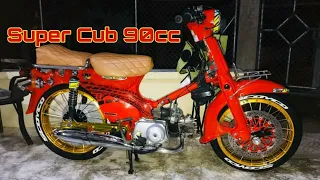 Honda Súper Cub 90cc (Full Modificado) 😱|Anderson Acevedo