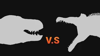 (DC2) Tyrannosaurus Rex V.S Spinosaurus Aegyptiacus