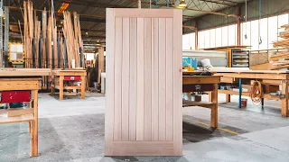 Creation of a Strong Solid Timber Joinery Door