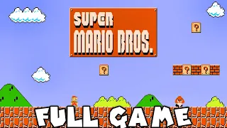 SUPER MARIO BROS. (1985) Gameplay Walkthrough FULL GAME (4K 60FPS) No Commentary