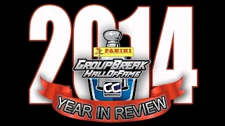 Cloutsnchara 2014 Panini Group Break Hall of Fame Year in Review