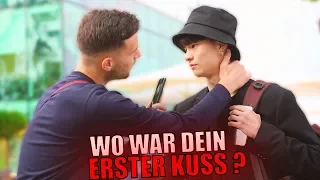 UMFRAGE: WO war dein "ERSTER KUSS" ?..😱| STREET COMEDY | Denizon