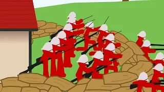 Stickman War Animation:Zulu war