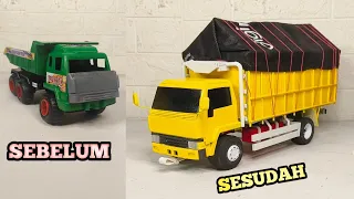 Cara mudah modif truk plastik jadi truk Ragasa Herex