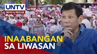 Ex-Pres. Duterte, posibleng dadalo sa rally ng Quiboloy supporters sa Liwasang Bonifacio sa Maynila