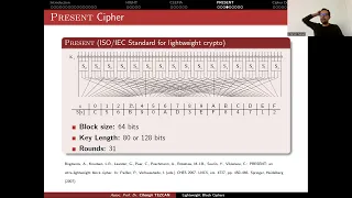 PRESENT Block Cipher (ISO Standard)