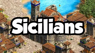 Sicilians overview Aoe2