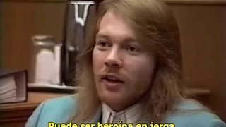 Axl Rose en la corte - Juicio Steven Adler contra GNR (traducido al español)