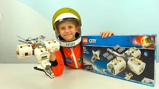 Лего Сити КОСМОС и Даник | Лунная КОСМИЧЕСКАЯ СТАНЦИЯ 60227 Lego City Lunar Space Station