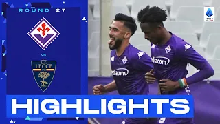 Fiorentina-Lecce 1-0 | Viola secure narrow home win: Goals & Highlights | Serie A 2022/23