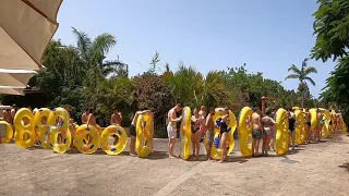 Самая крутая горка Tower of Power в аквапарке Siam Park Tenerife