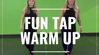 FUN TAP WARMUP // ALL LEVELS // TAP DANCE TUTORIAL