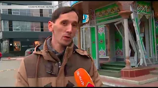 В Н. Челнах внедорожник врезался в ресторан узбекской кухни