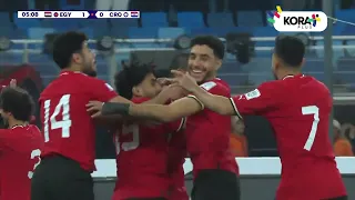 رامي ربيعة يخطف هدف مصر الأول أمام كرواتيا | نهائي كأس عاصمة مصر