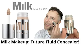 Skincaring creaseless concealer?! | Milk Makeup Future Fluid Concealer.